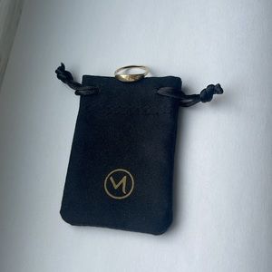 Mejuri Slim Signet Ring - 14k Yellow Gold